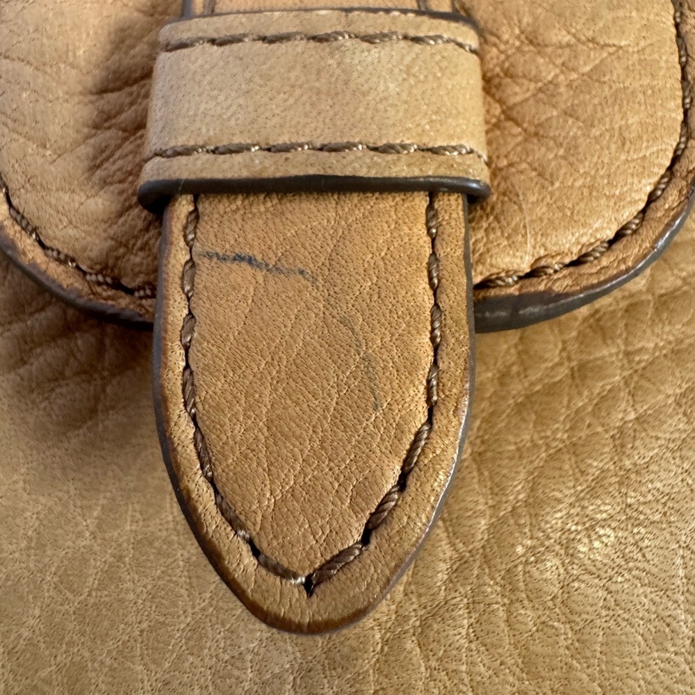Fossil Wallet Leather Women Tate Clutch Light Tan - Picture 10 of 10